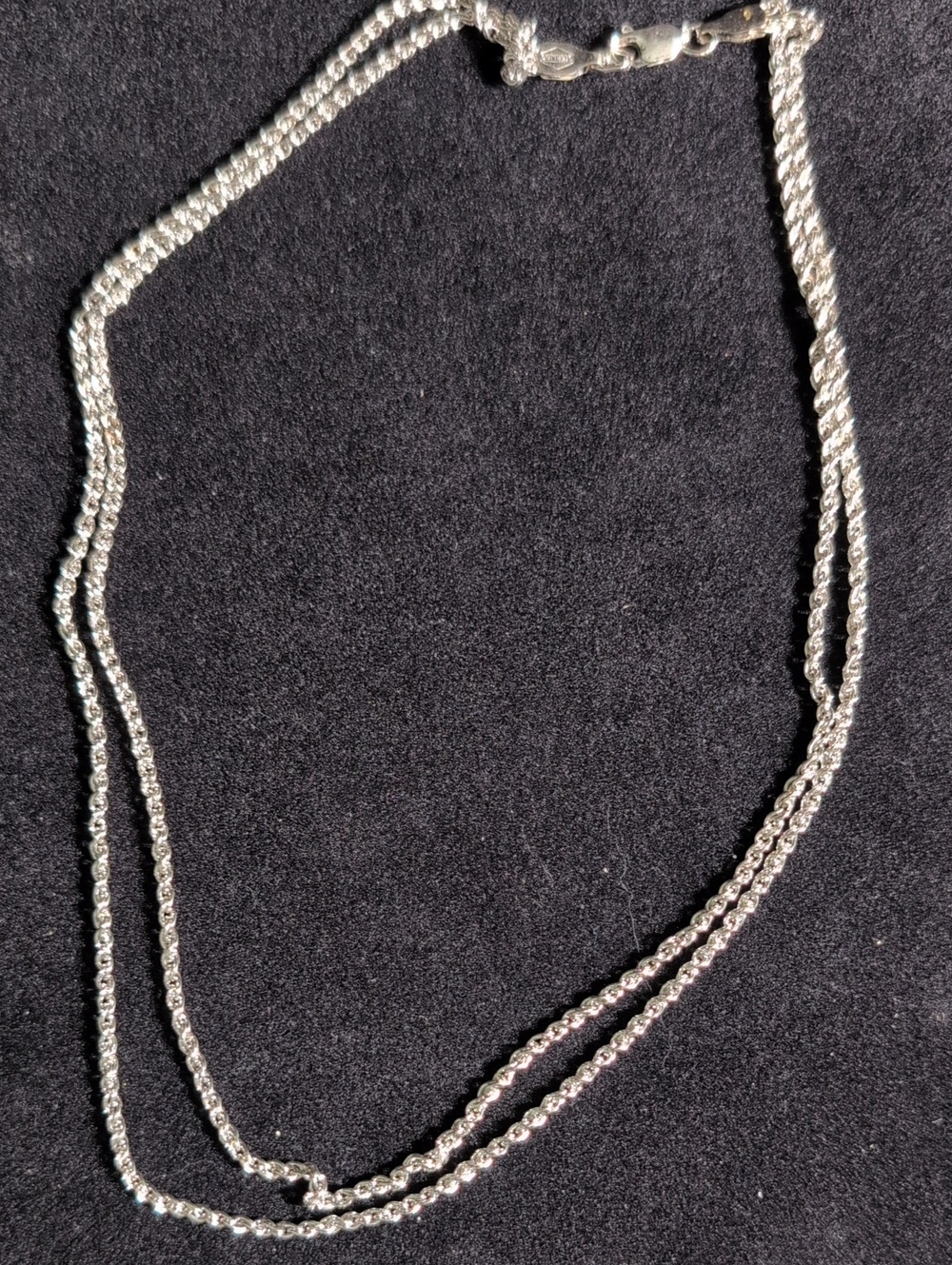 925 Double Chain Necklace - 10.25g SilversILVER